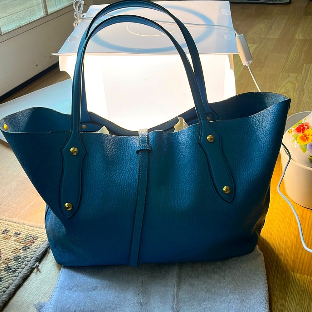 Annabel Ingall Blue Leather Purse